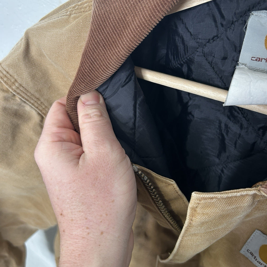 Vintage Carhartt Quilted Traditional Artic Jacket “Brown” J02 BRN Men’s Large