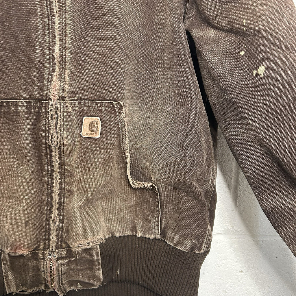 Vintage Carhartt Thermal-Lined Active Jacket “Dark Brown” J168 DKB Men’s Medium