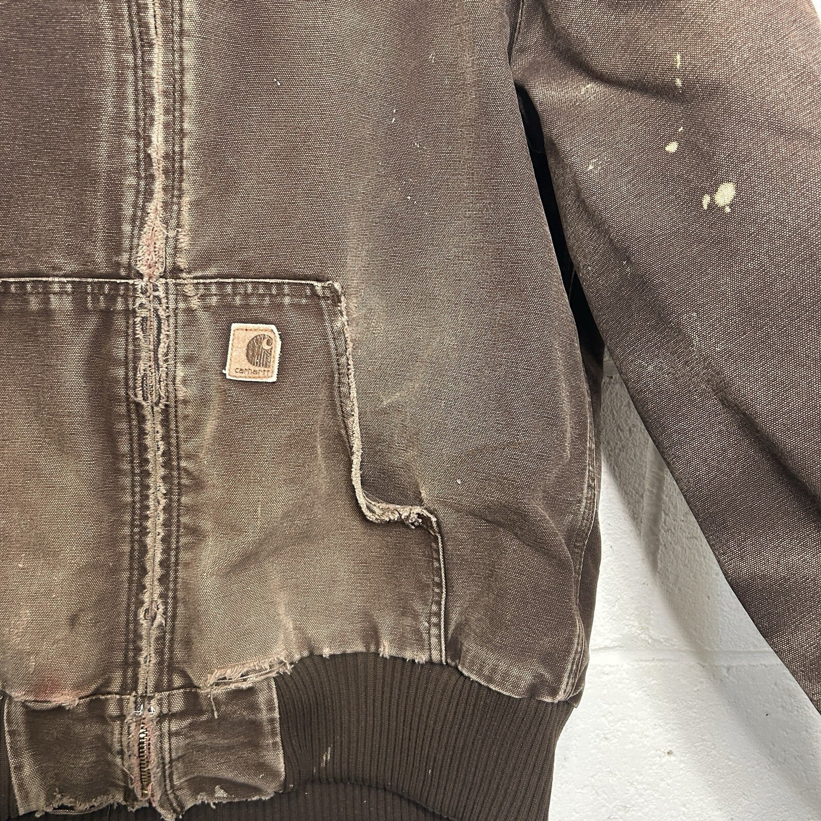 Vintage Carhartt Thermal-Lined Active Jacket “Dark Brown” J168 DKB Men’s Medium