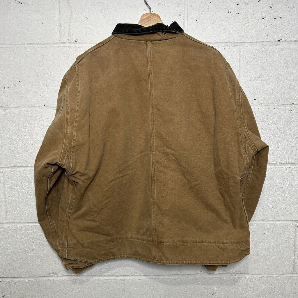 Vintage Carhartt Sherpa-Lined Dearborn Jacket “Camel/Brown” J164 CML Men’s XL