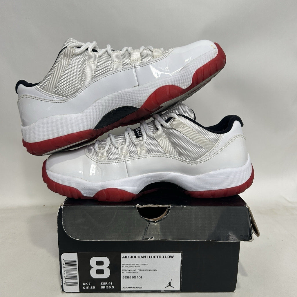 Nike Air Jordan Retro XI Low “Cherry/White Red"