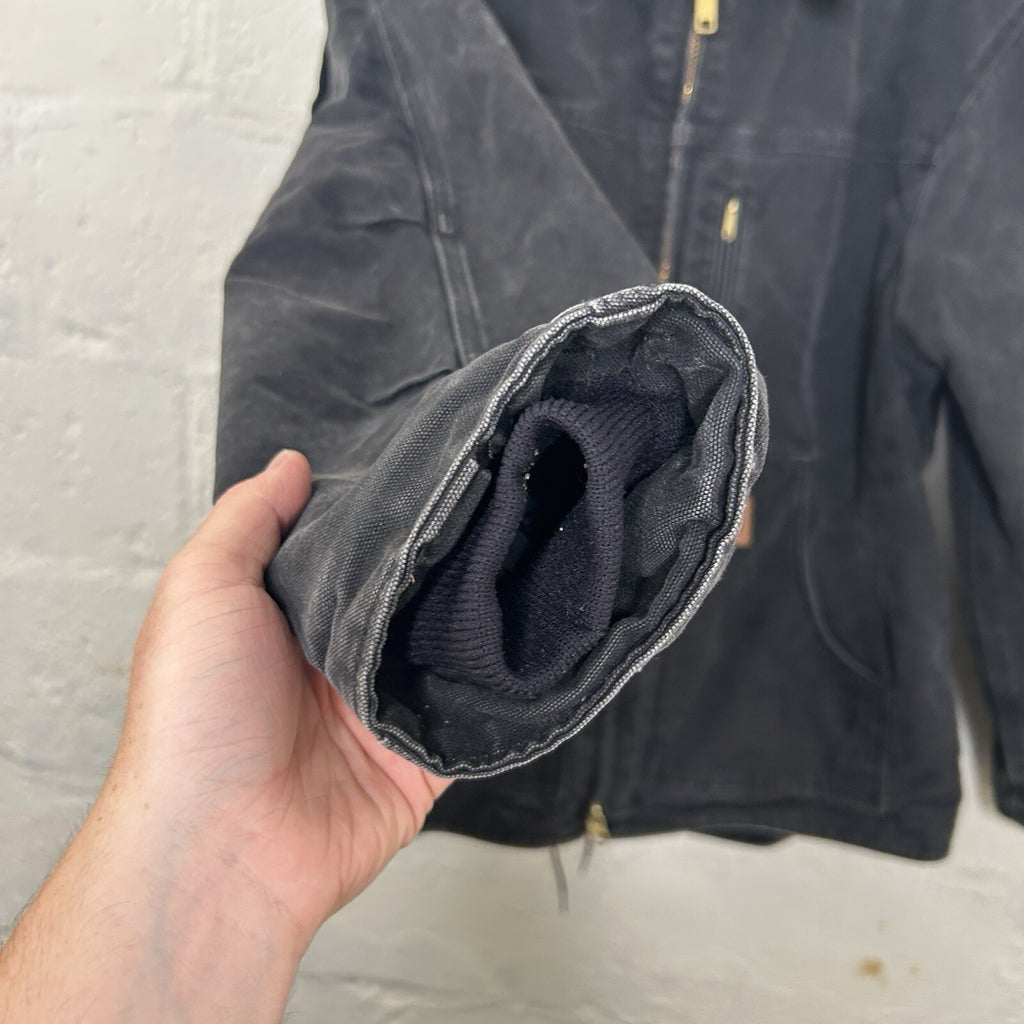 Carhartt Sandstone Sherpa-Lined Ridge Coat “Black” C61 BLK Men’s X-Large