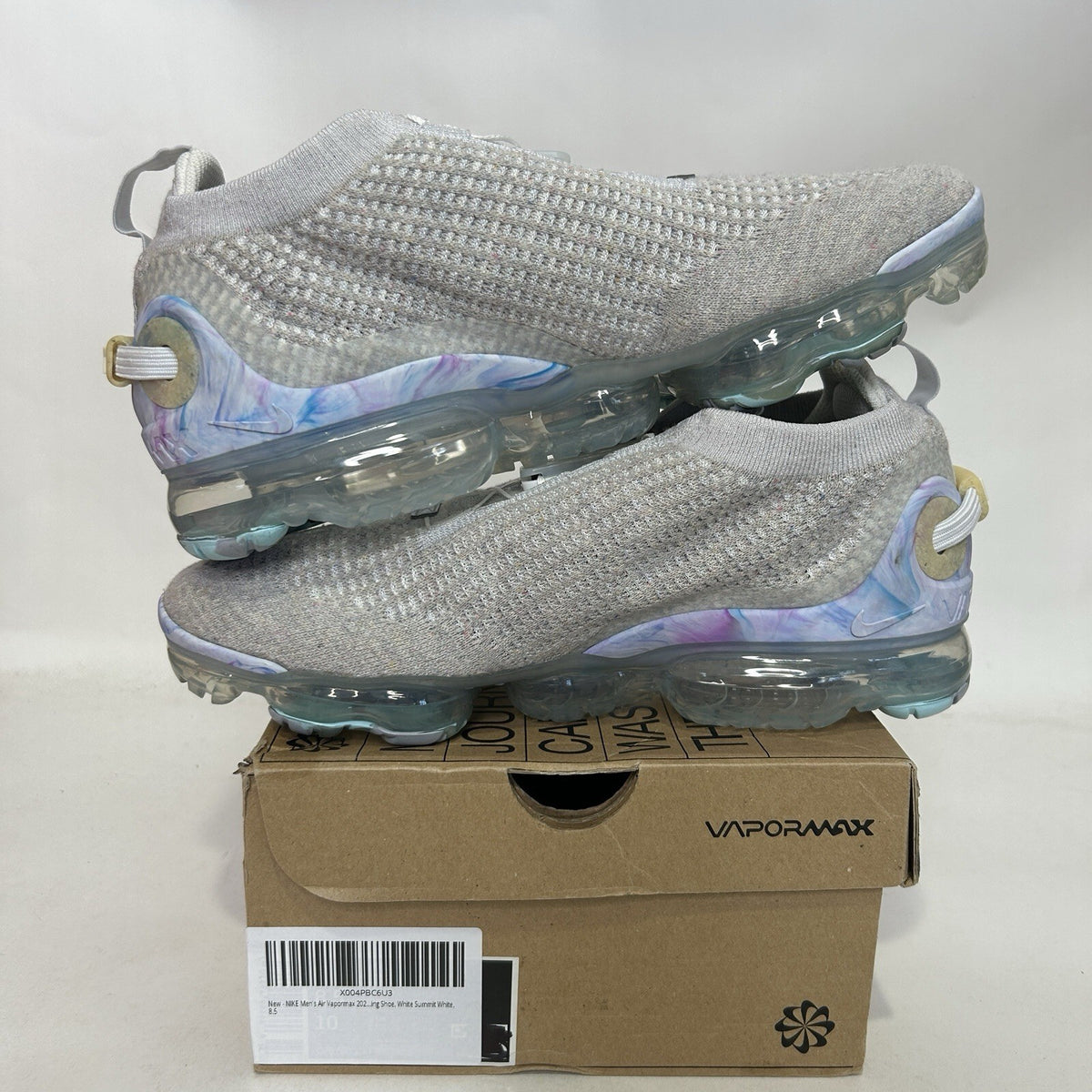 Nike VaporMax 2020 Flyknit “Summit White” CJ6740-100 Men’s 8.5 New