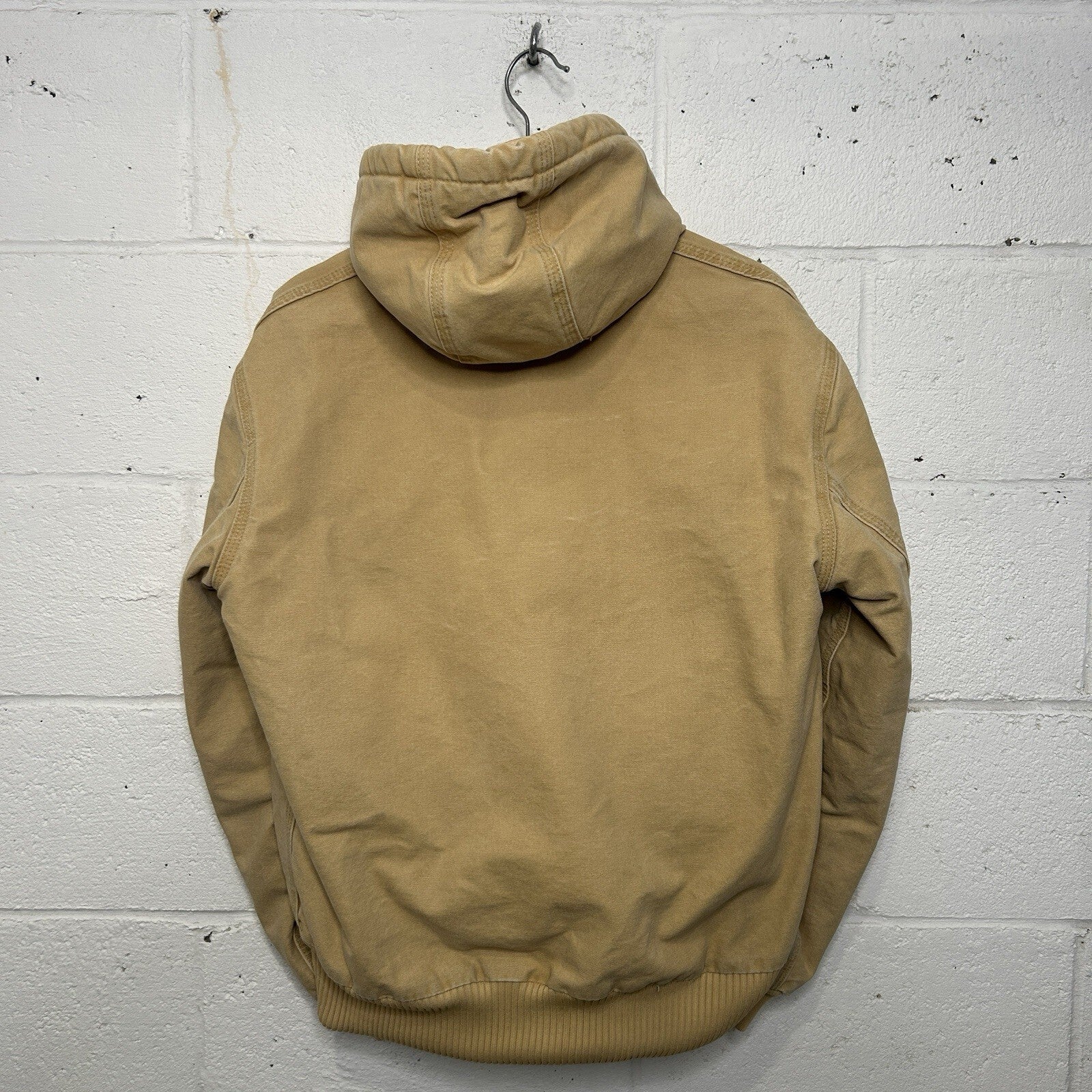 Vintage Carhartt Quilted Hooded Active Jacket “Wheat” J130 WET Men’s Small