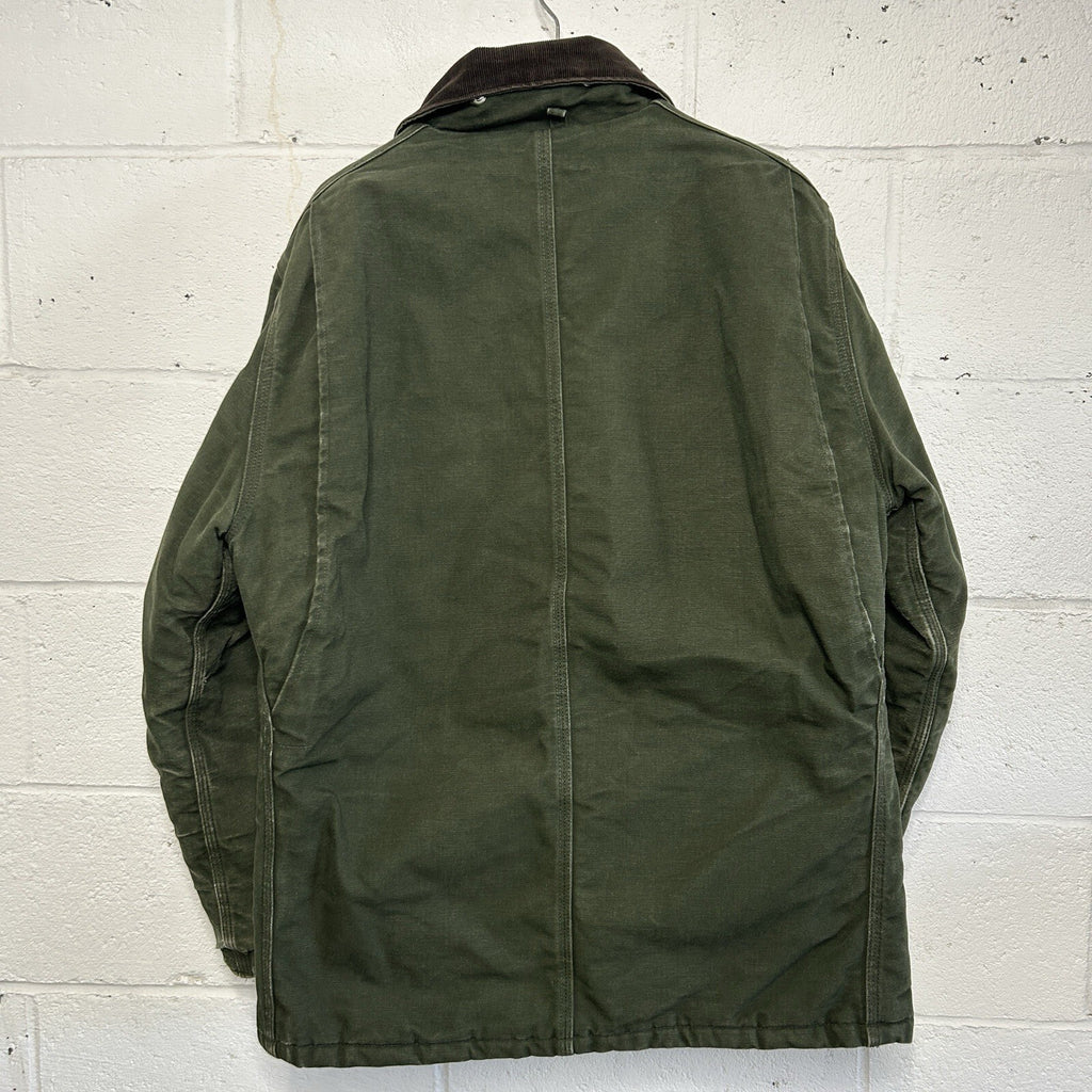 Vintage Carhartt Quilted Artic Duck Jacket “Green” CQ184 Men’s Large