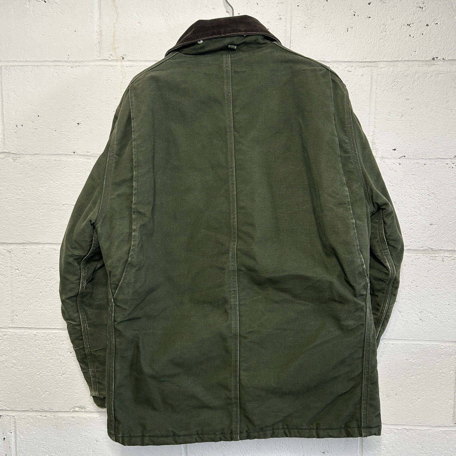 Vintage Carhartt Quilted Artic Duck Jacket “Green” CQ184 Men’s Large