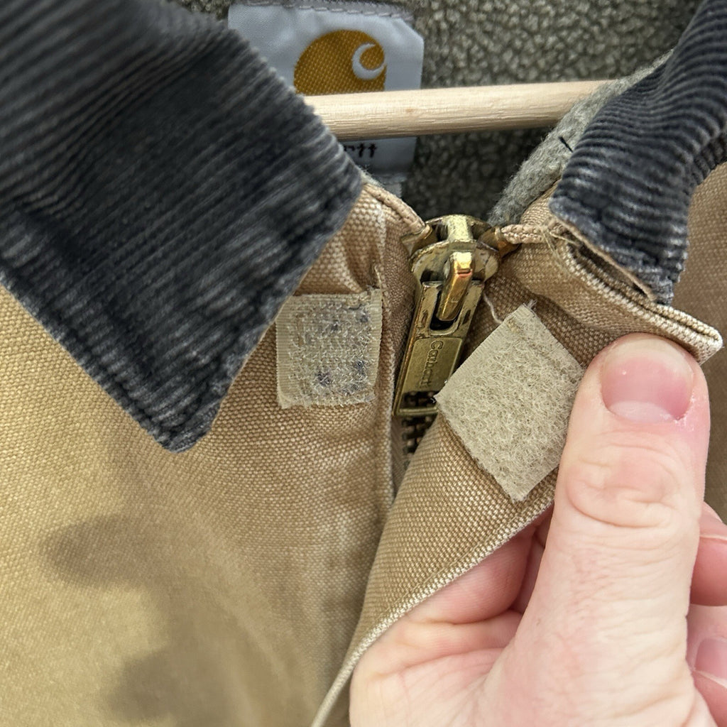 Vintage Carhartt Sherpa-Lined Dearborn Jacket “Camel/Brown” J164 CML Men’s XL