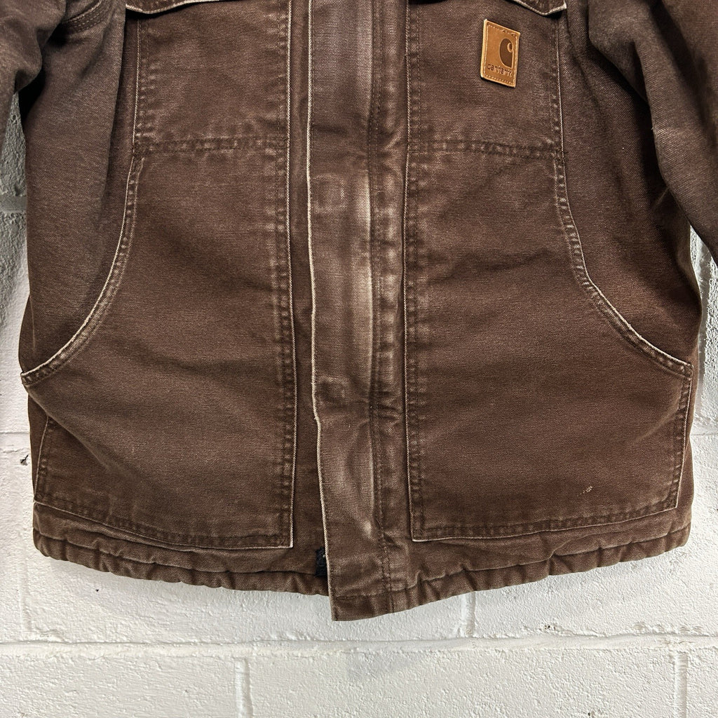 Vintage Carhartt Quilted Artic Jacket “Dark Brown” C26 DKB Men’s Medium
