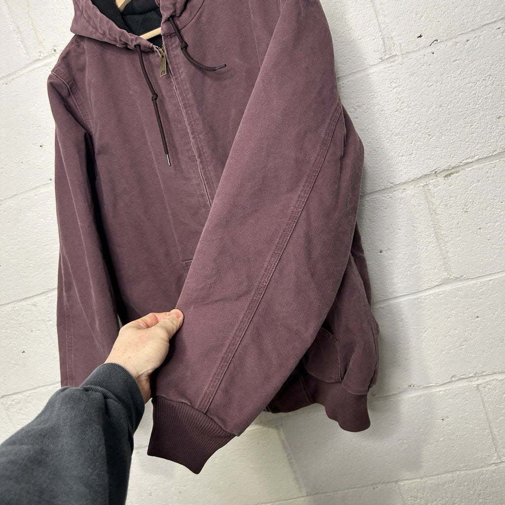 Vintage Carhartt Quilted Active Jacket “Deep Plum” WJ130 DPM Women’s Large