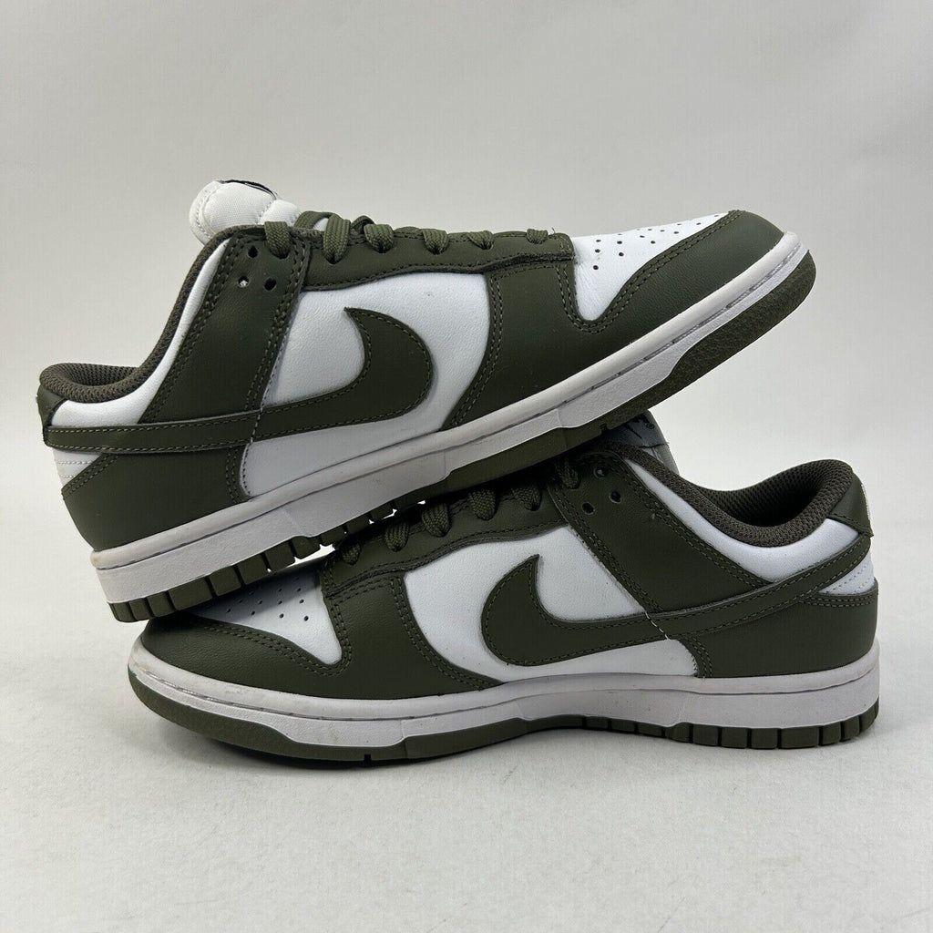 Nike Shoes Dunk Low WMNS “Medium Olive/Green White” 2024