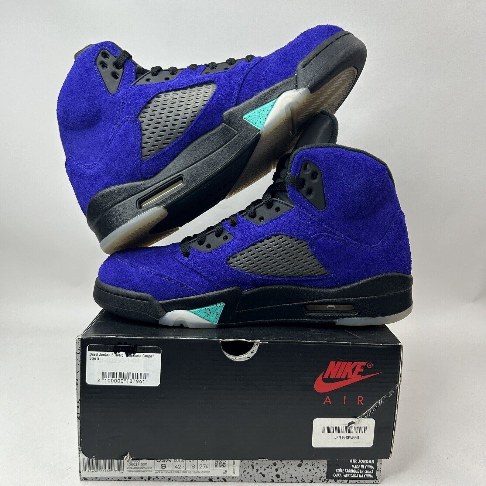 Nike Shoes Air Jordan 5 Retro OG “Alternate Grape” 2023