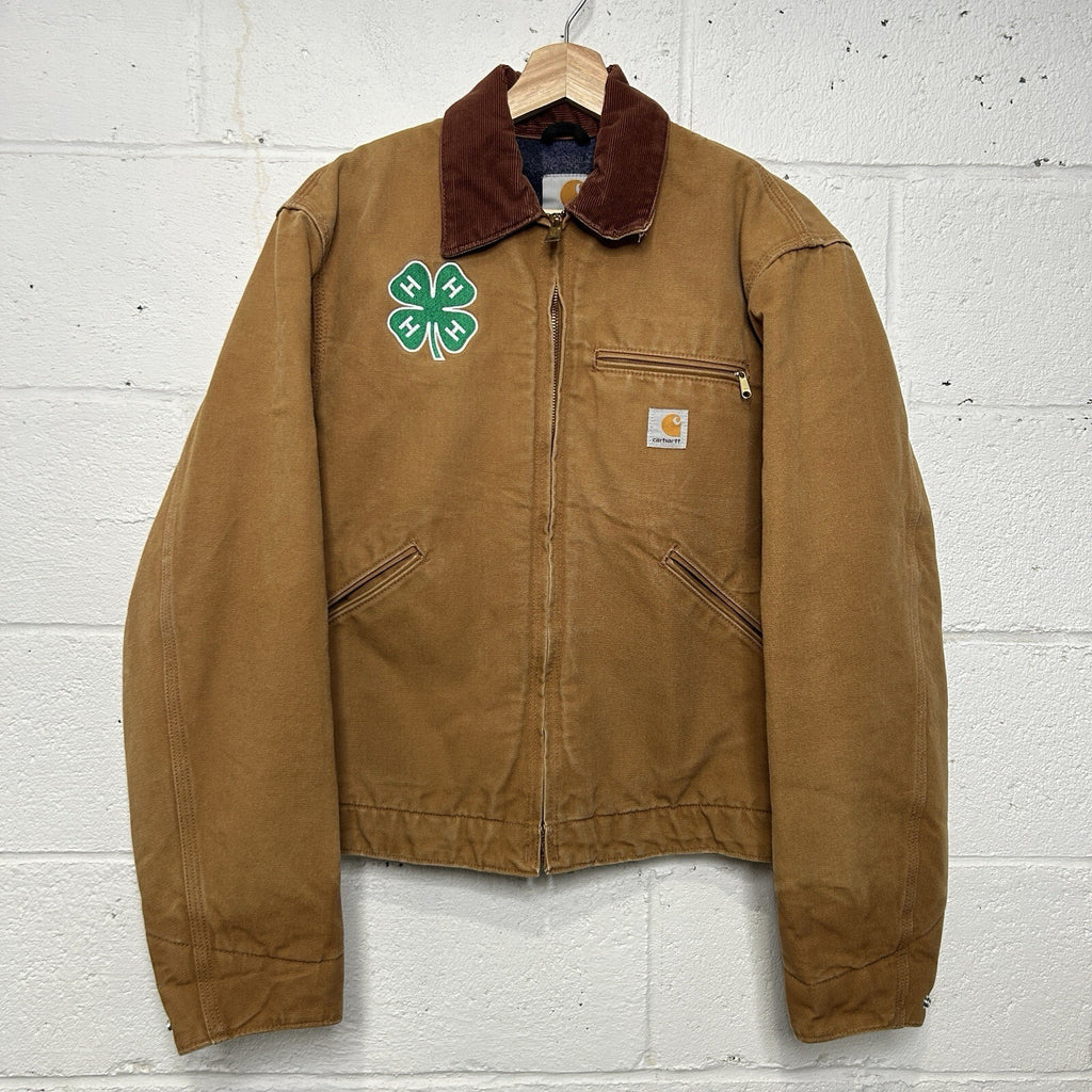 Carhartt Blanket-Lined Detroit Jacket “Brown” 4H J001 BRN Men’s Small USA