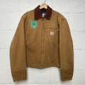Carhartt Blanket-Lined Detroit Jacket “Brown” 4H J001 BRN Men’s Small USA