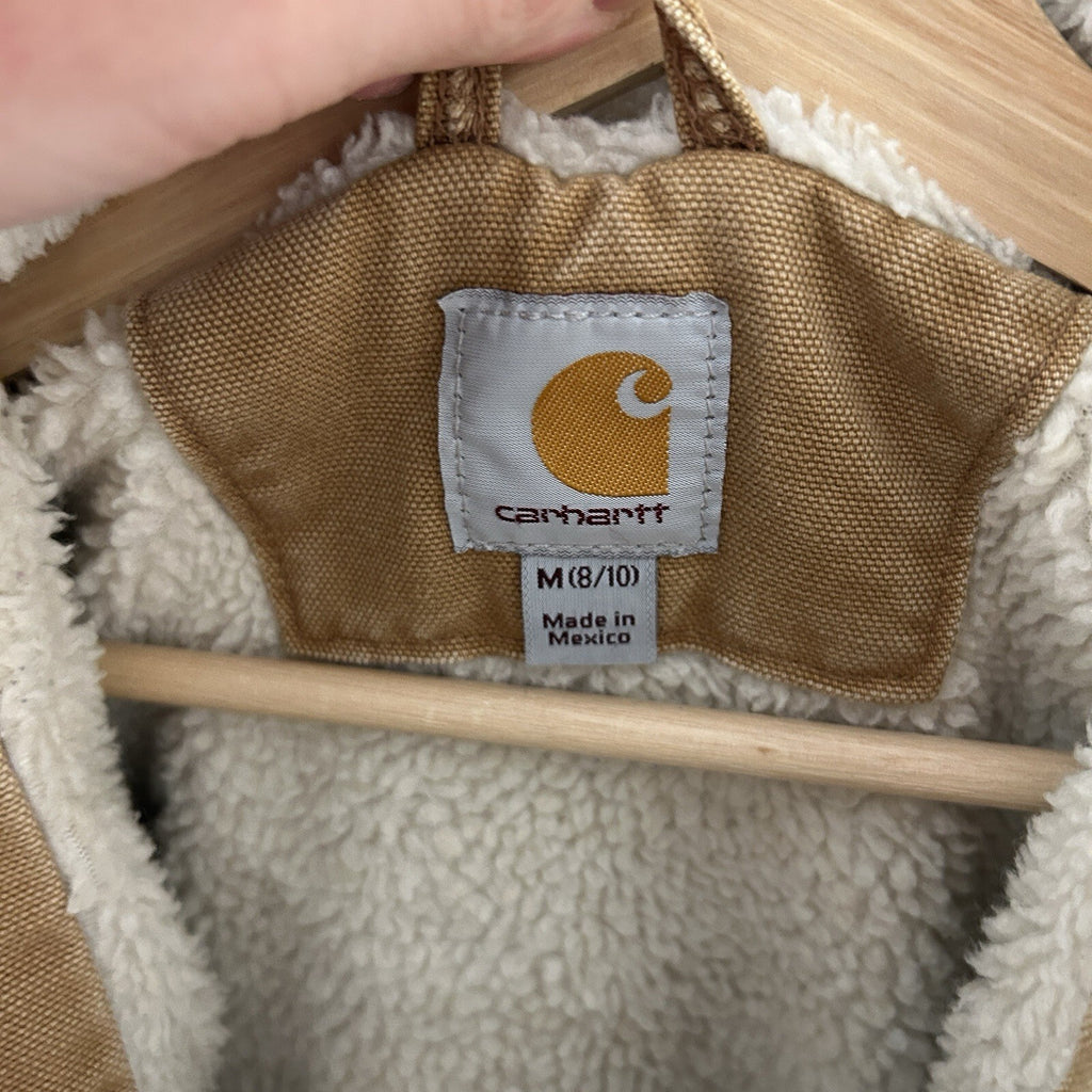 Carhartt Sherpa-Lined Wildwood Jacket “Brown” 100815-211 Women’s Medium