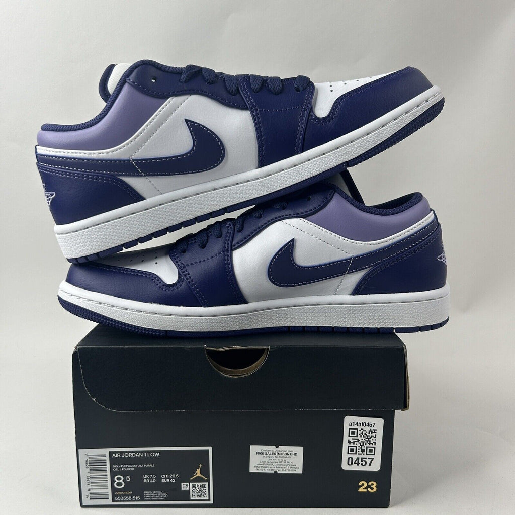 Nike Shoes Air Jordan 1 Retro Low “Sky J Purple” 2024