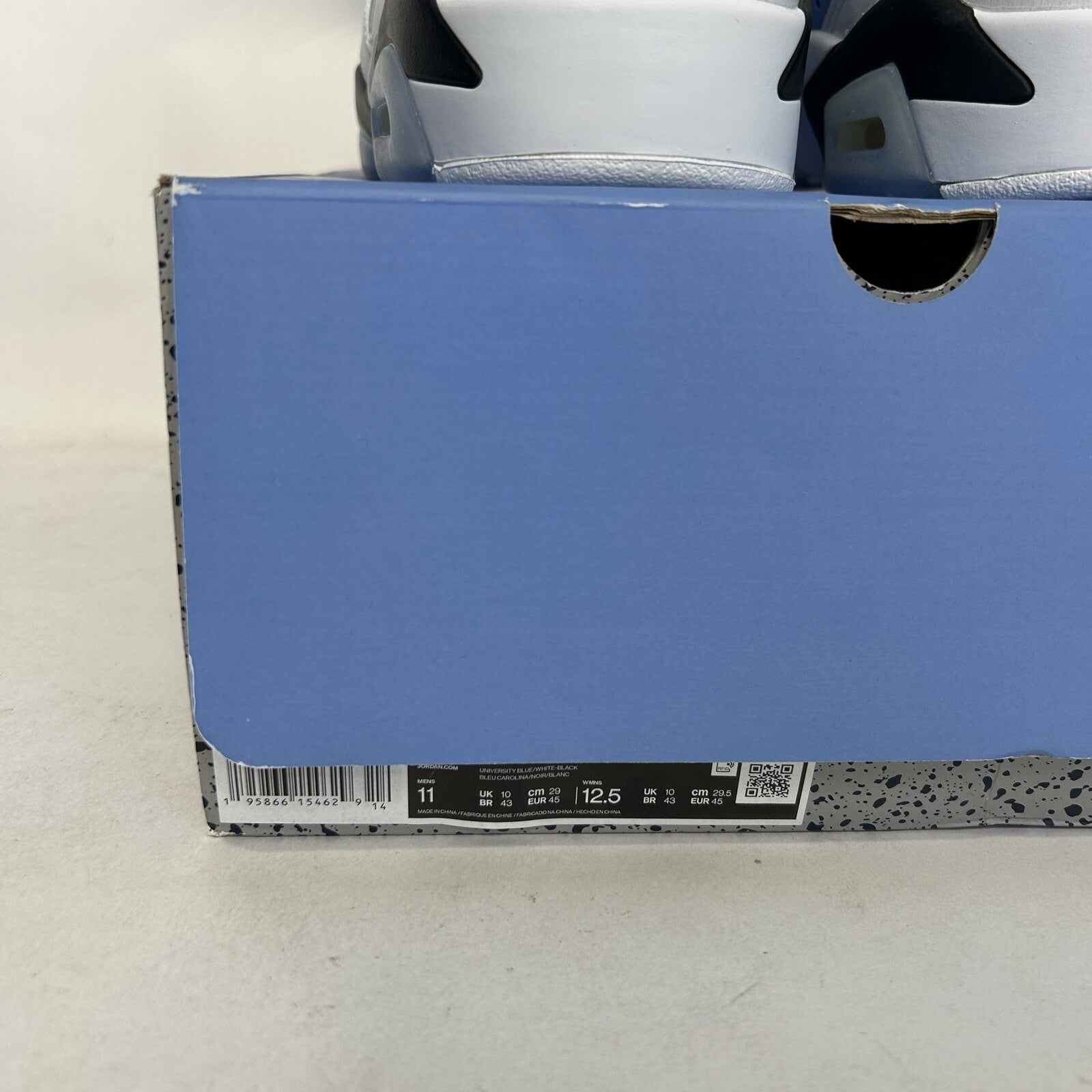 Nike Air Jordan 6 Retro OG “UNC Home” CT8529-410 Men’s 11 New