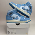 Nike Air Jordan 1 Mid SE WMNS “Ice Blue” DV1302-400 Shoes Women’s 8 New