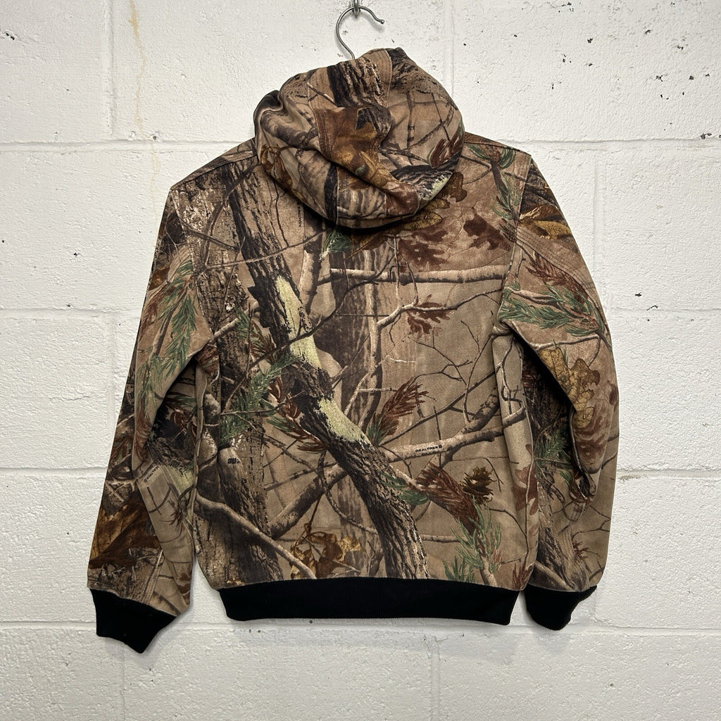 Vintage Carhartt Realtree Thermal-Lined Active Jacket “Camo” YYJ220 CAP Youth L