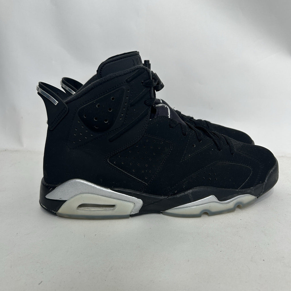 Nike Air Jordan 6 Retro OG “Chrome/Black Silver” DX2836-001 Men’s 11.5