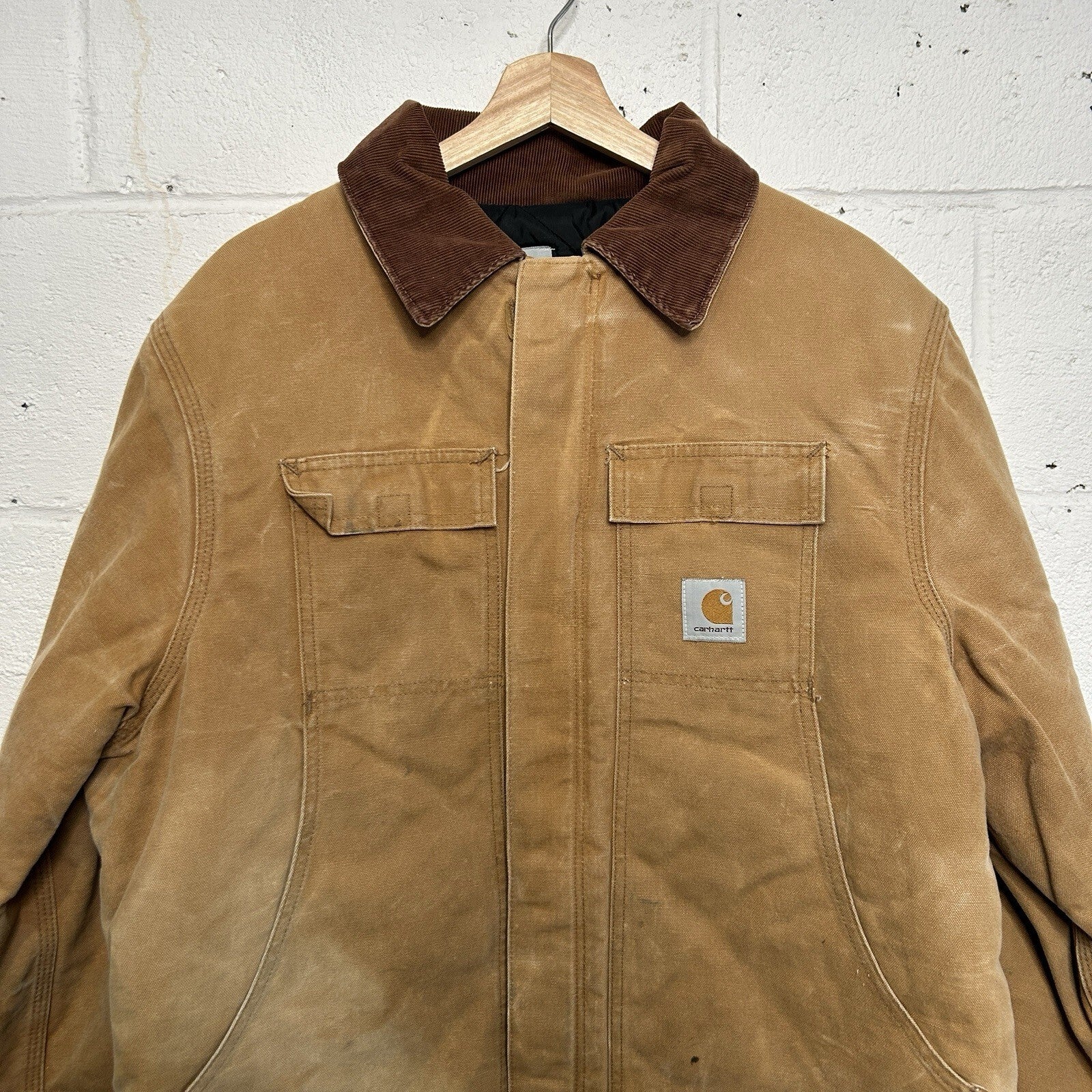 Vintage Carhartt Quilted Artic Jacket “Brown” CQ186 Men’s X-Large
