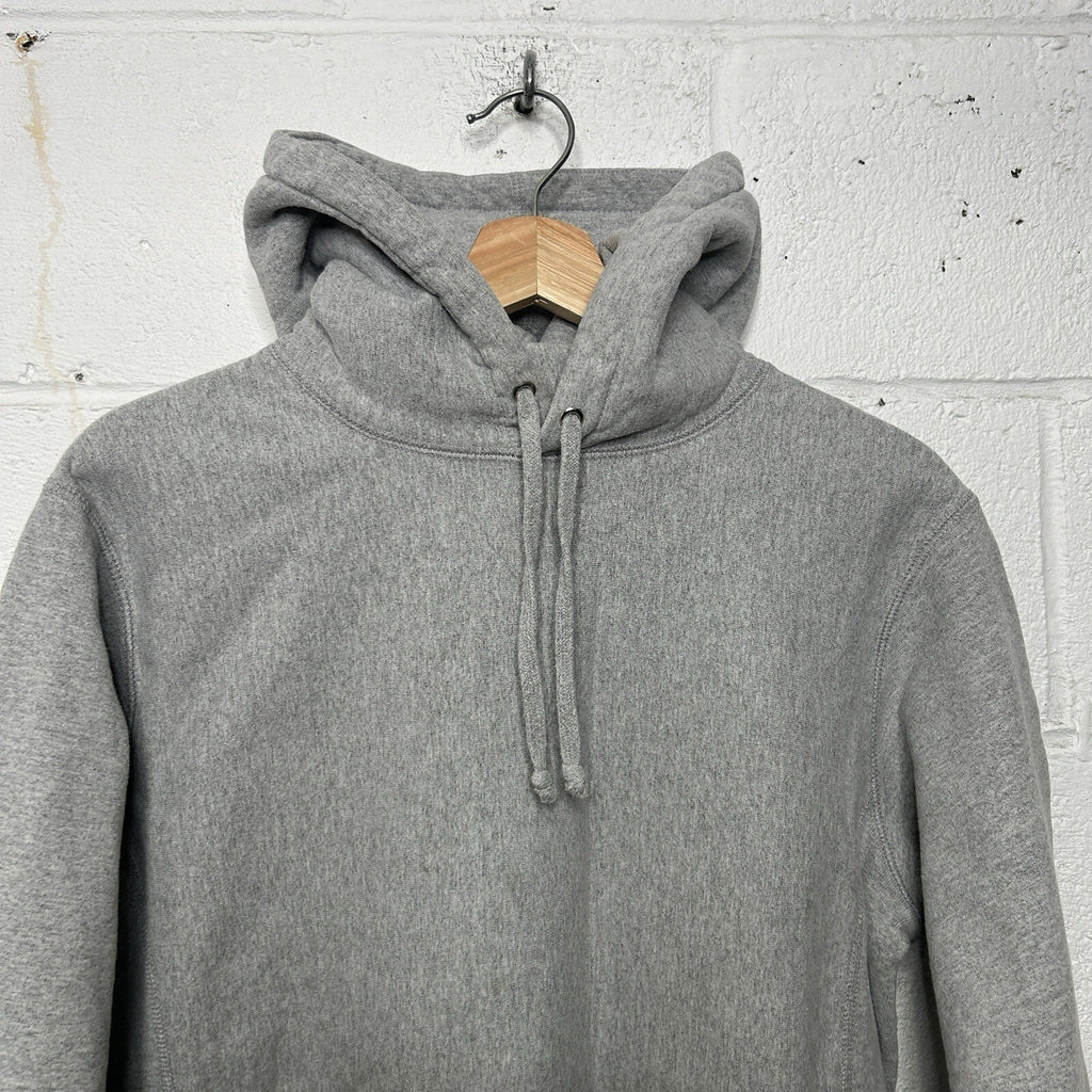 Supreme Fleece Pullover Blank Hoodie “Heather Grey” Men’s Medium