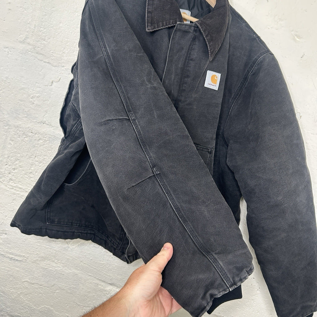 Vintage Carhartt Quilted Artic Jacket “Black” JQ185/J02 BLK Men’s X-Large