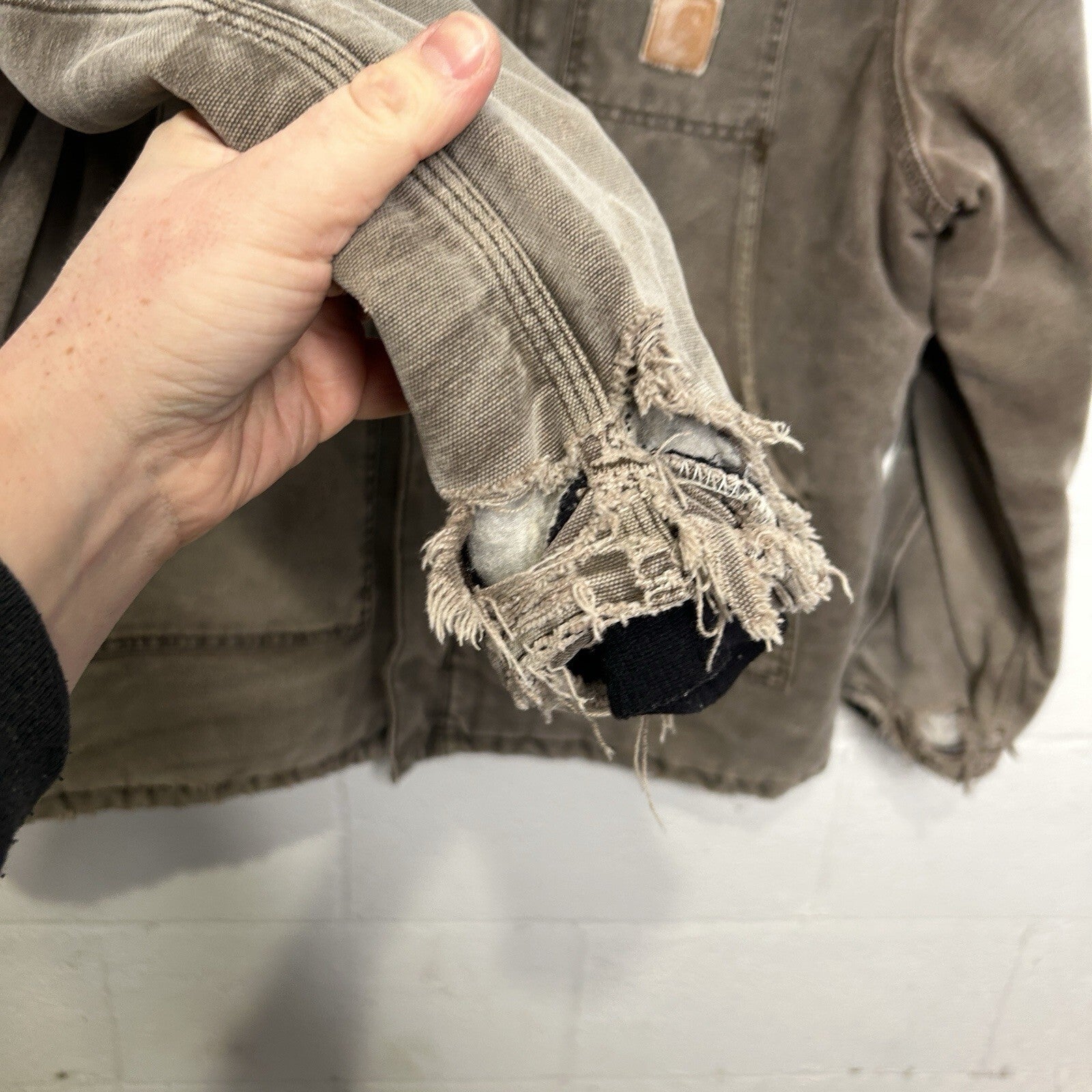 Vintage Carhartt Quilted Artic Jacket “Chestnut” C26 CHT Men’s X-Large