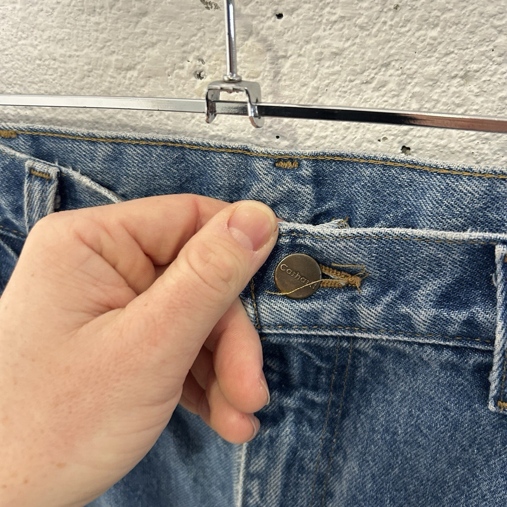 Vintage Carhartt Logger Denim DoubleKnee Pants “Darkstone”