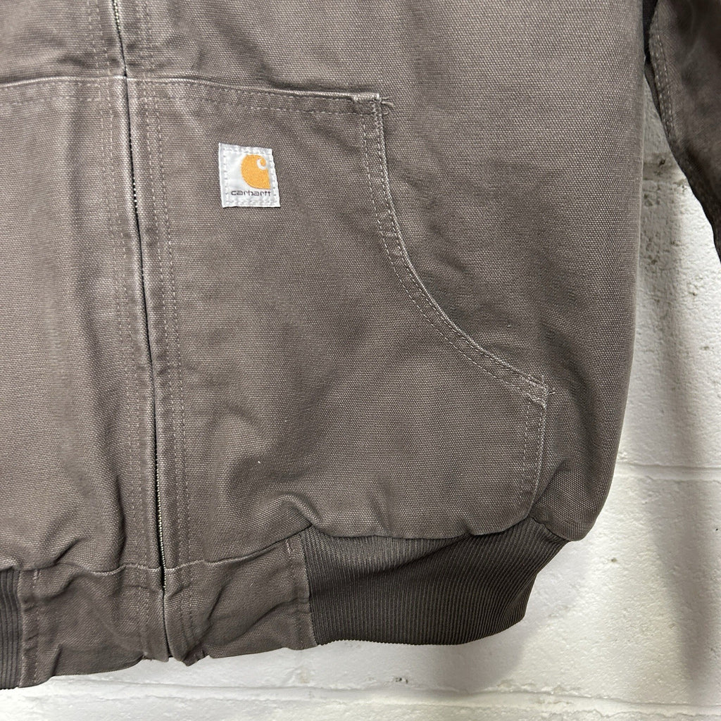 Carhartt Realtree Camo Quilted Hooded Active Jacket “Taupe Grey” 101732-032