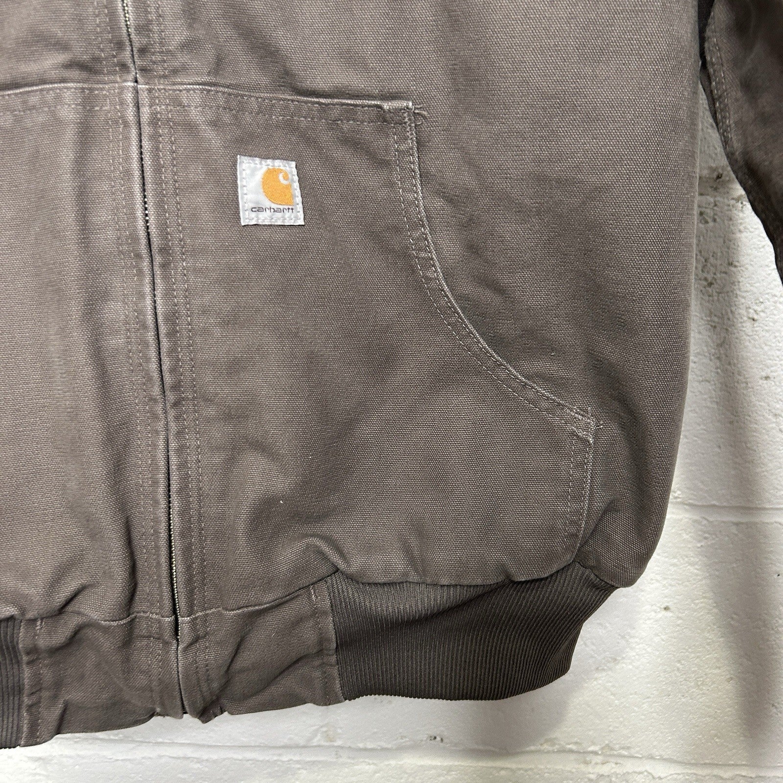 Carhartt Realtree Camo Quilted Hooded Active Jacket “Taupe Grey” 101732-032