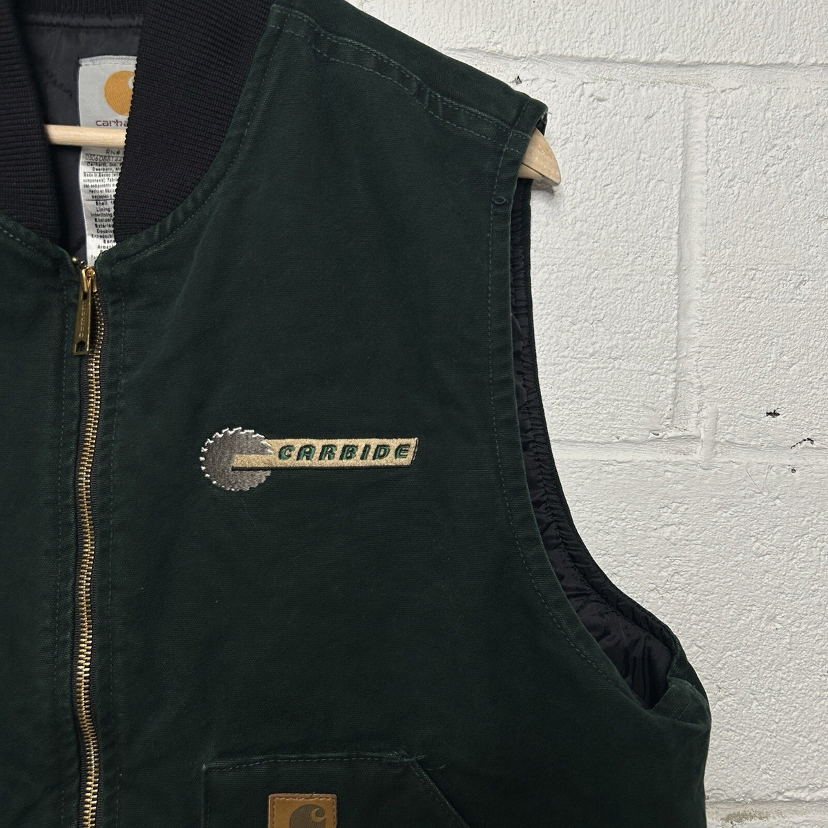 Vintage Carhartt Quilted Artic Vest “Spruce Green” V02 SPC