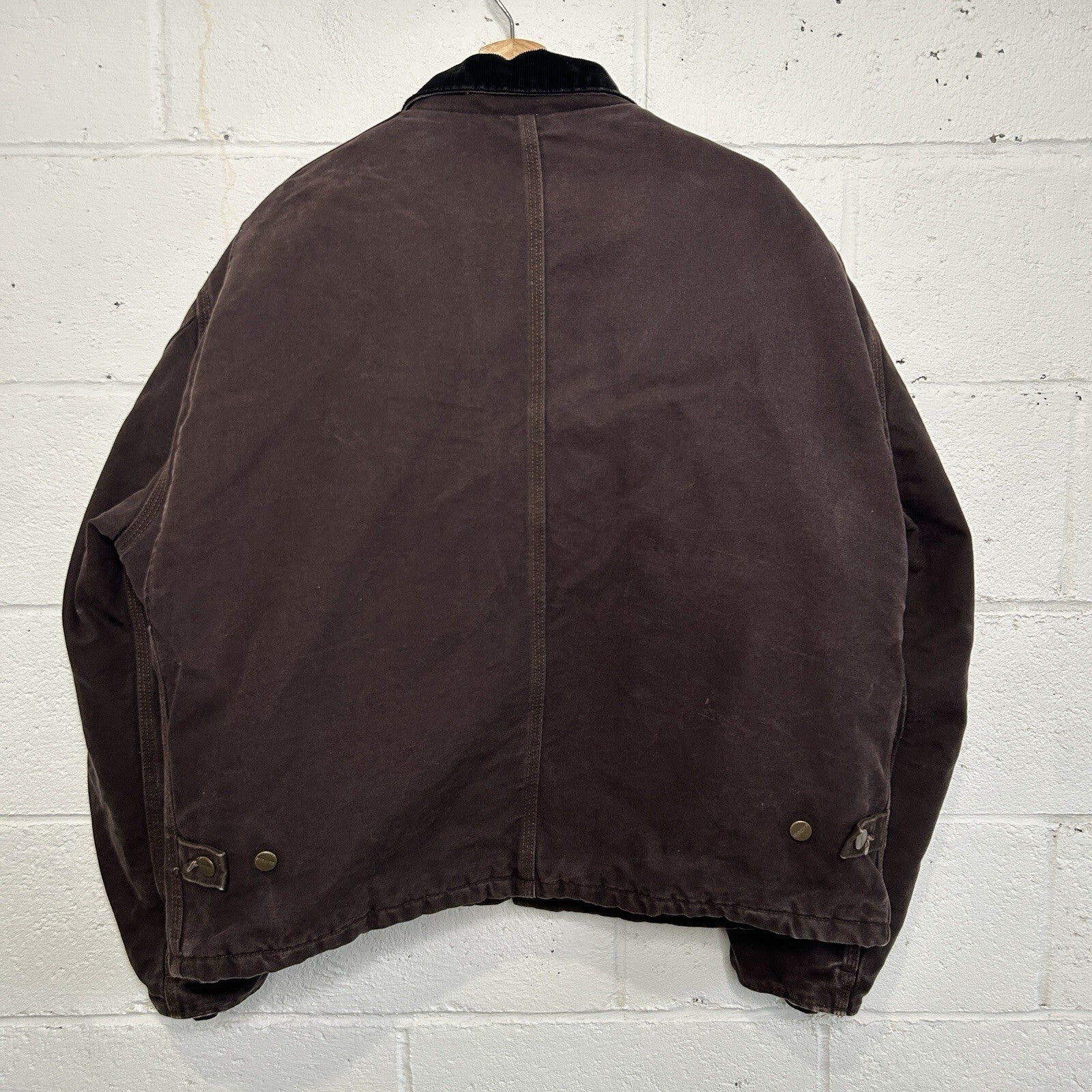 Vintage Carhartt Quilted Traditional Jacket “Dark Brown” J22 DKB Men’s X-Large
