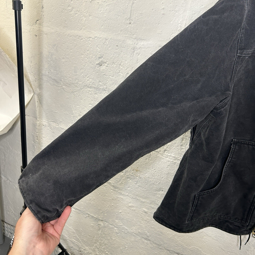 Carhartt Sandstone Sherpa-Lined Ridge Coat “Black” C61 BLK Men’s X-Large