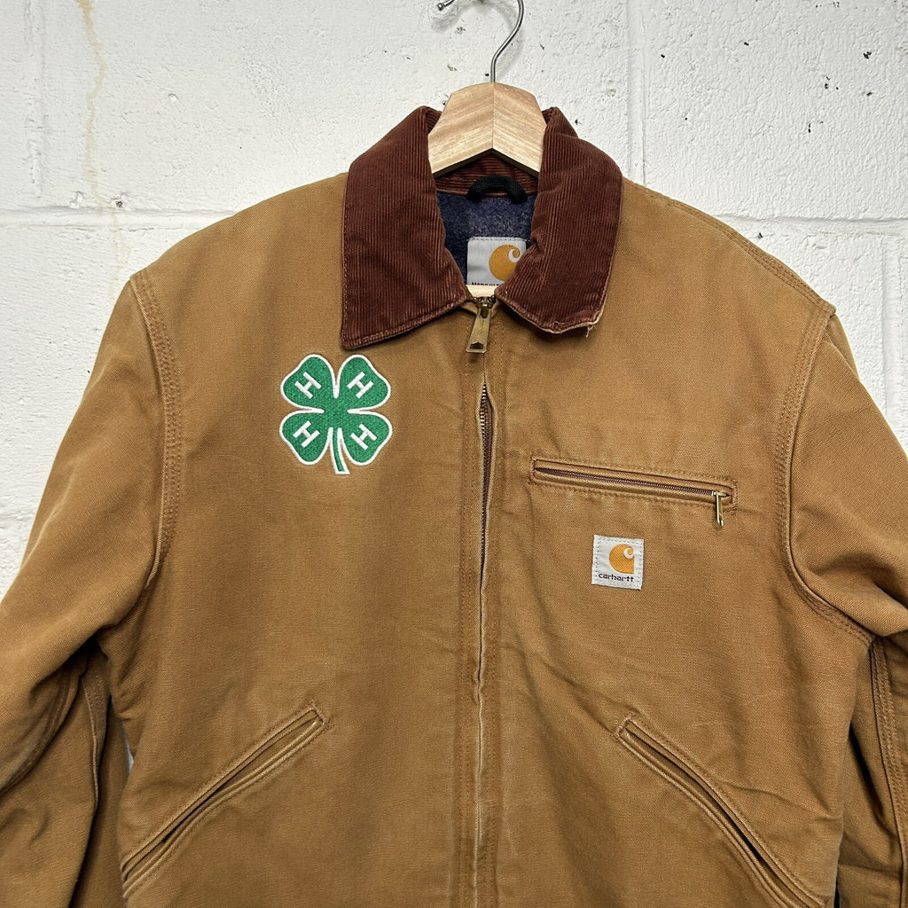Carhartt Blanket-Lined Detroit Jacket “Brown” 4H J001 BRN Men’s Small USA