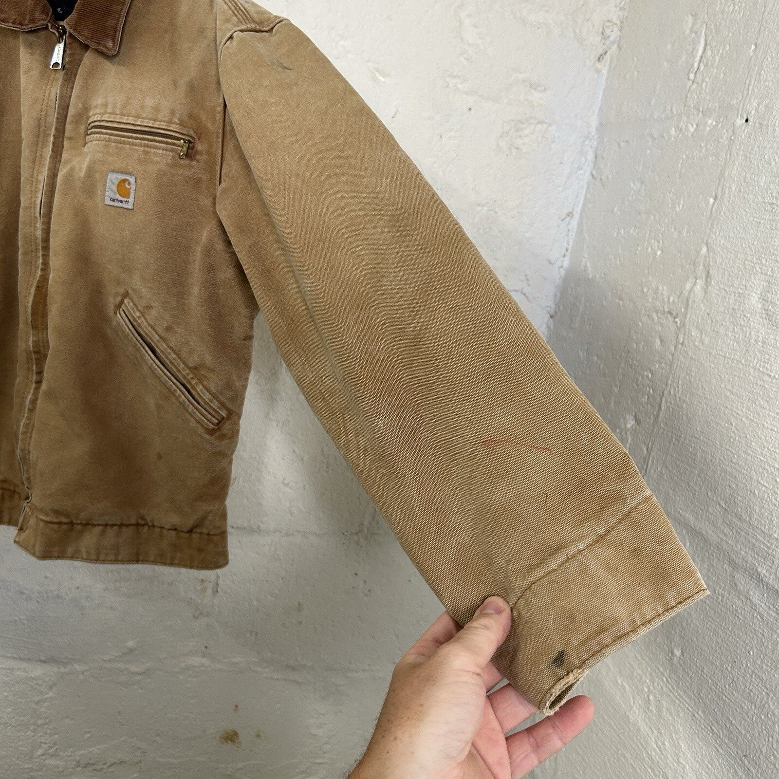 Vintage Carhartt Blanket-Lined Detroit Jacket “Brown” J01 BRN Men’s Small