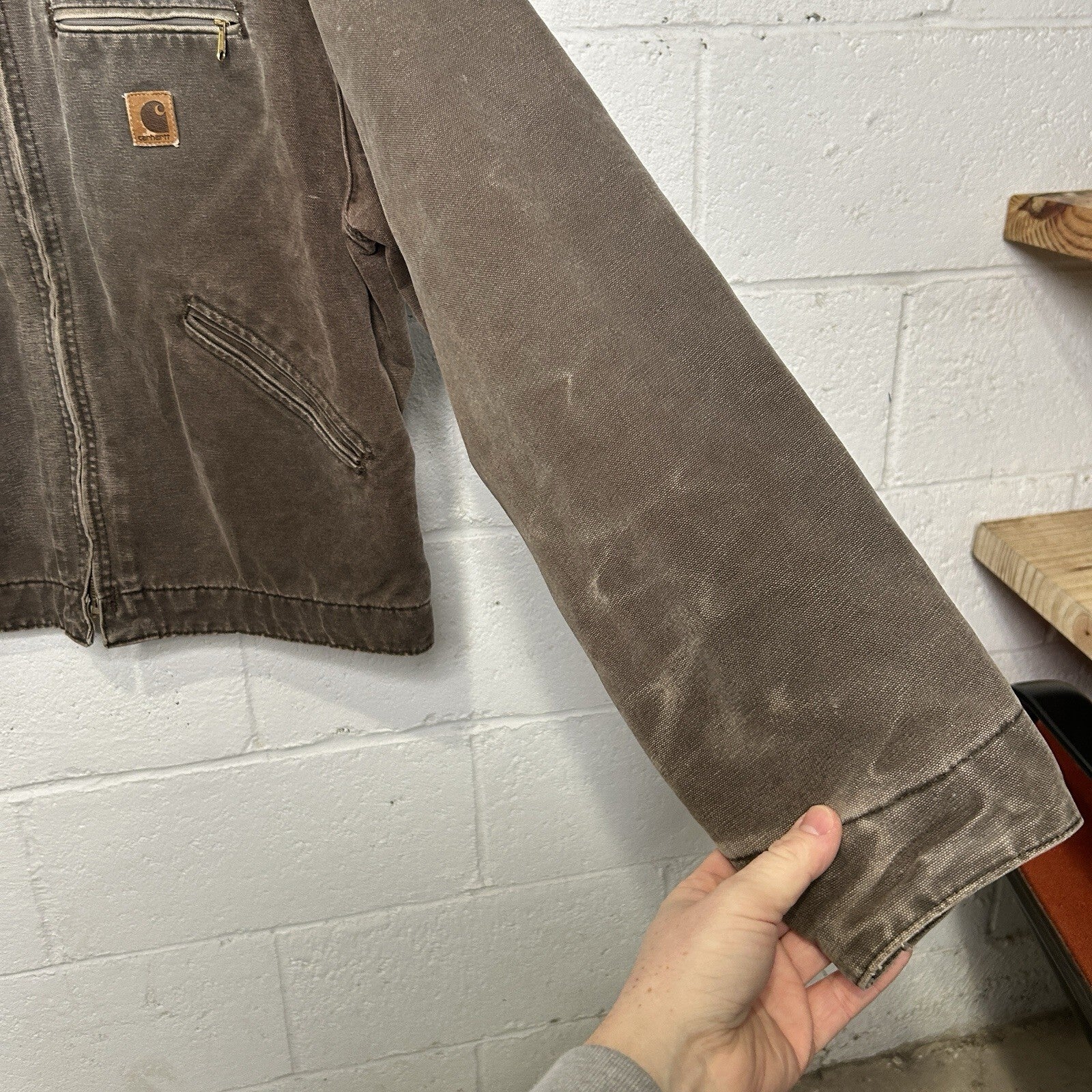 Vintage Carhartt Blanket-Lined” Jacket “Chestnut Brown” J97 CHT Men’s L