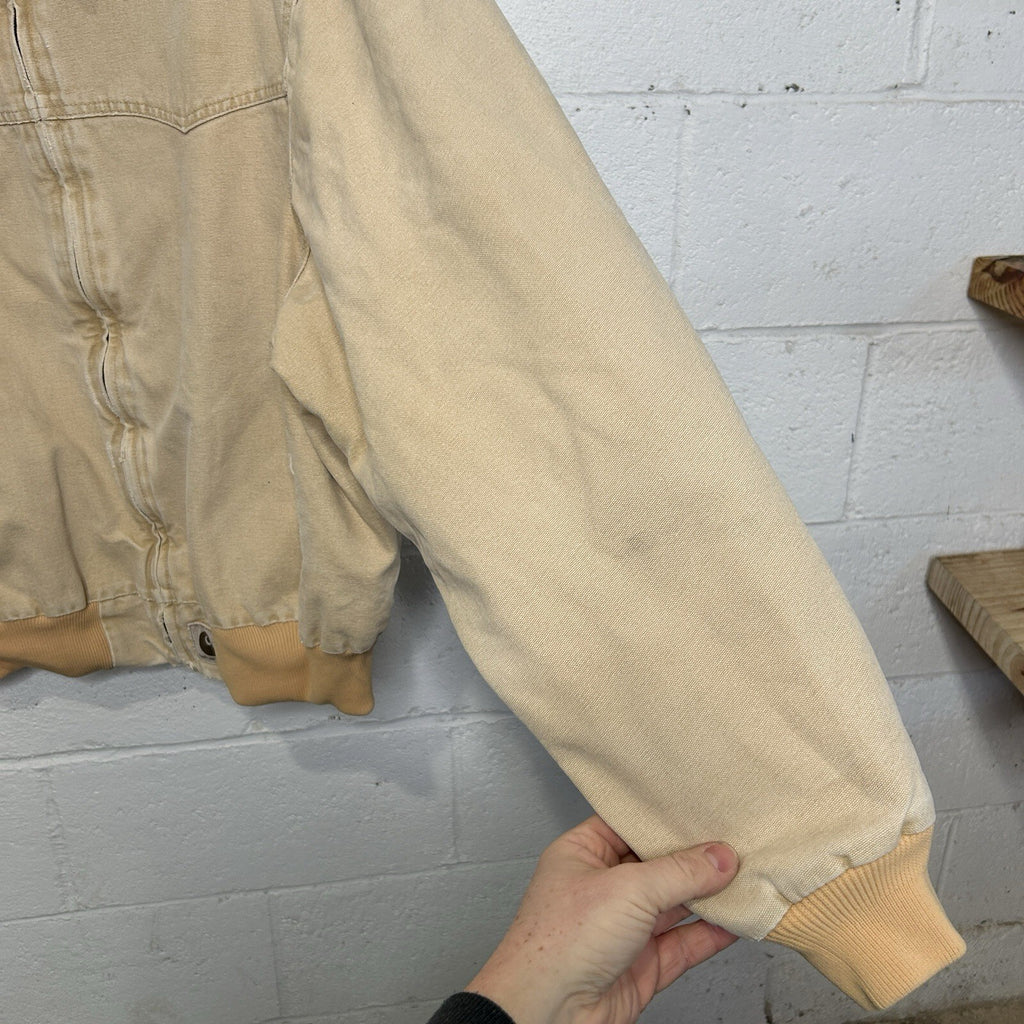 Vintage Carhartt Quilted Santa Fe Jacket “Wheat” J14 WET Men’s X-Large