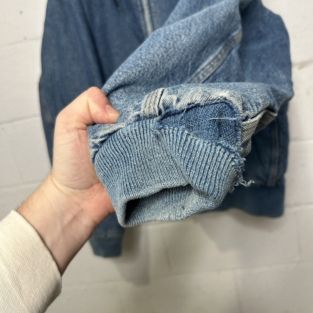 Vintage Carhartt Blanket-Lined Hooded Jacket “Denim” JB698 ASAP Rocky Men’s XL