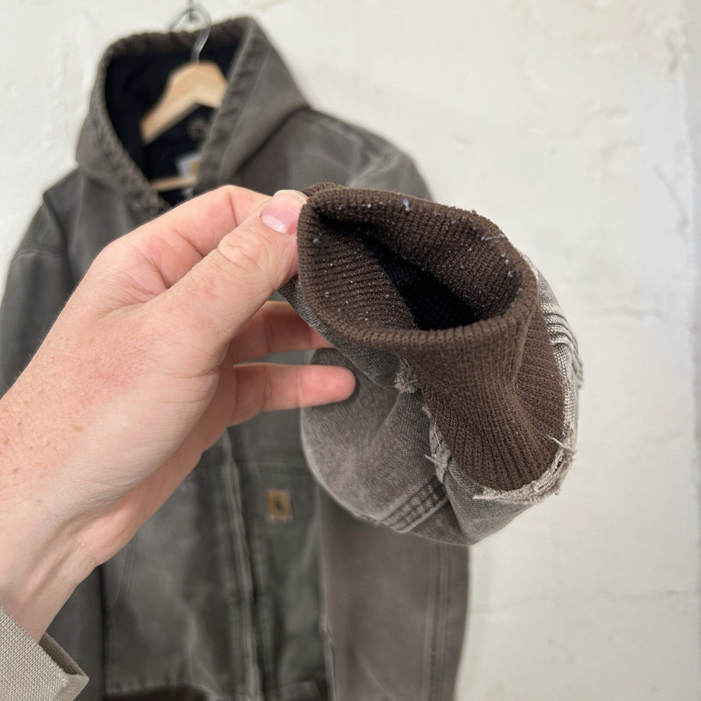 Vintage Carhartt Thermal Hooded Active Jacket “Chestnut” J25 CHT Men’s X-Large