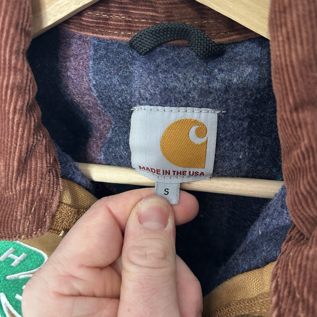 Carhartt Blanket-Lined Detroit Jacket “Brown” 4H J001 BRN Men’s Small USA