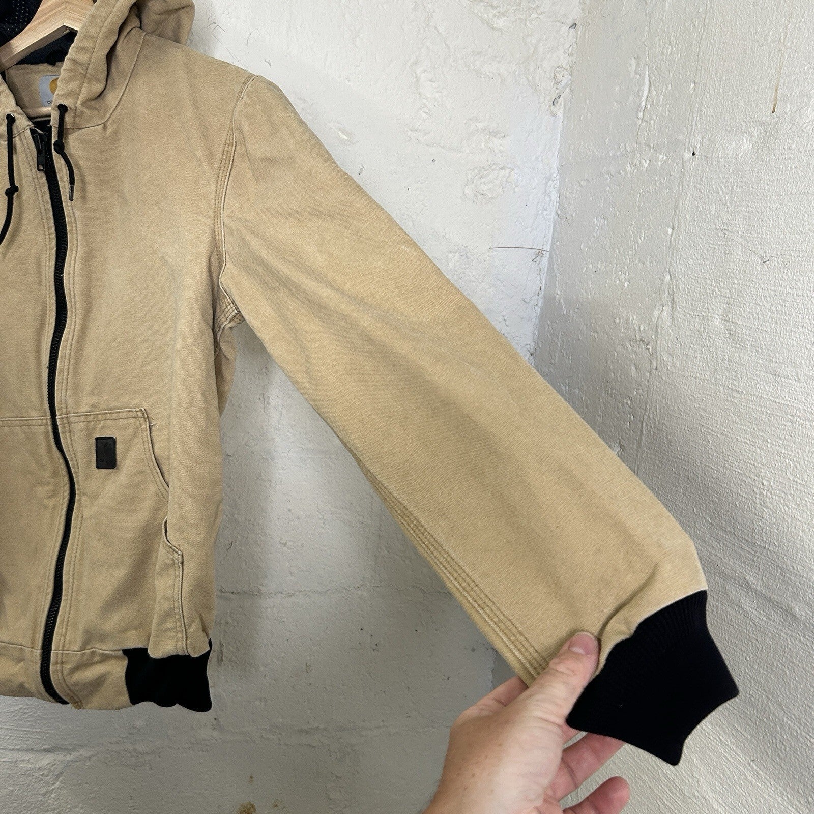 Y2K Carhartt Mesh-Lined Active Jacket “Worn Brown” J360 WNB Men’s Small