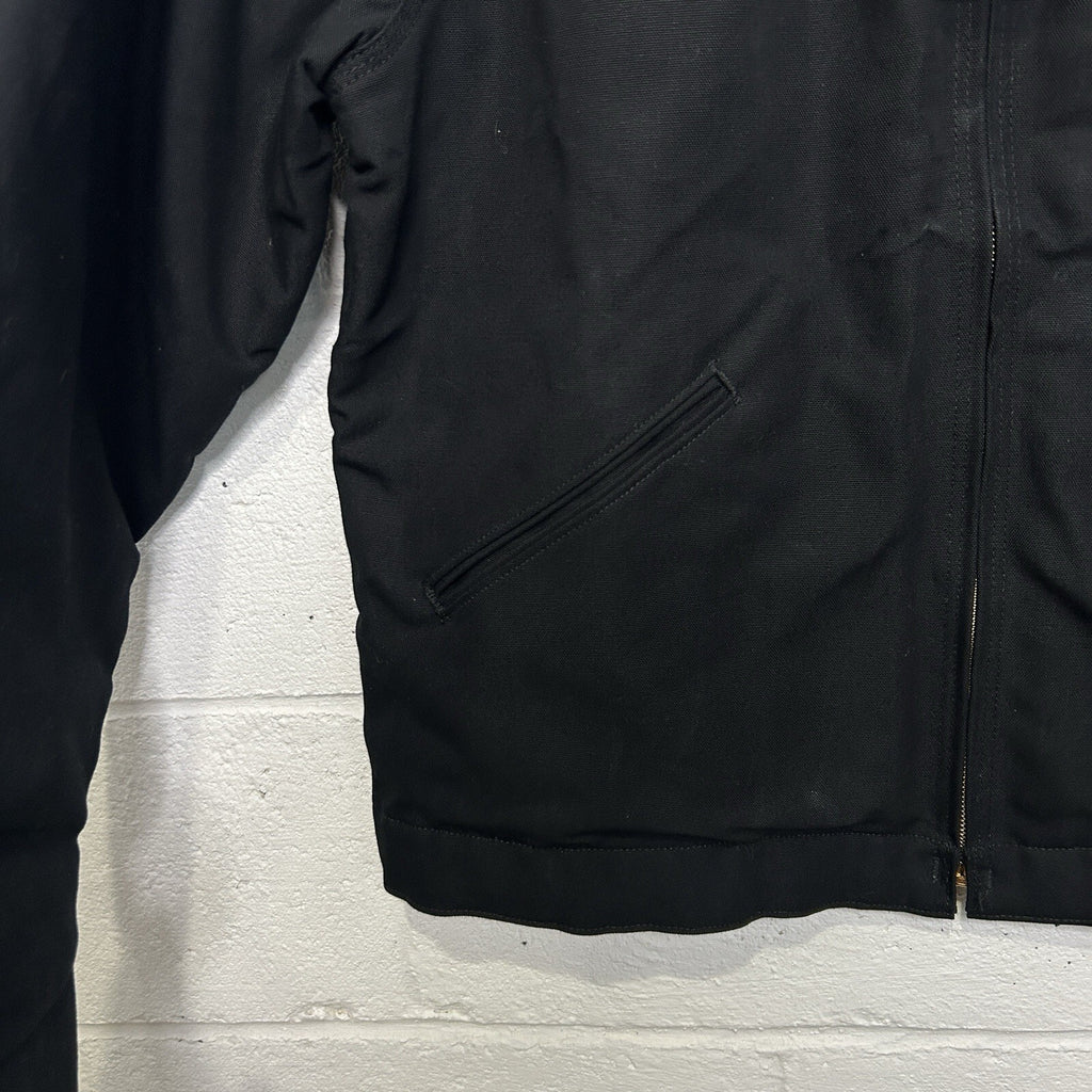 Y2K Carhartt Blanket-Lined Detroit Jacket “Black” Leupold J001 BLK Men’s LT New