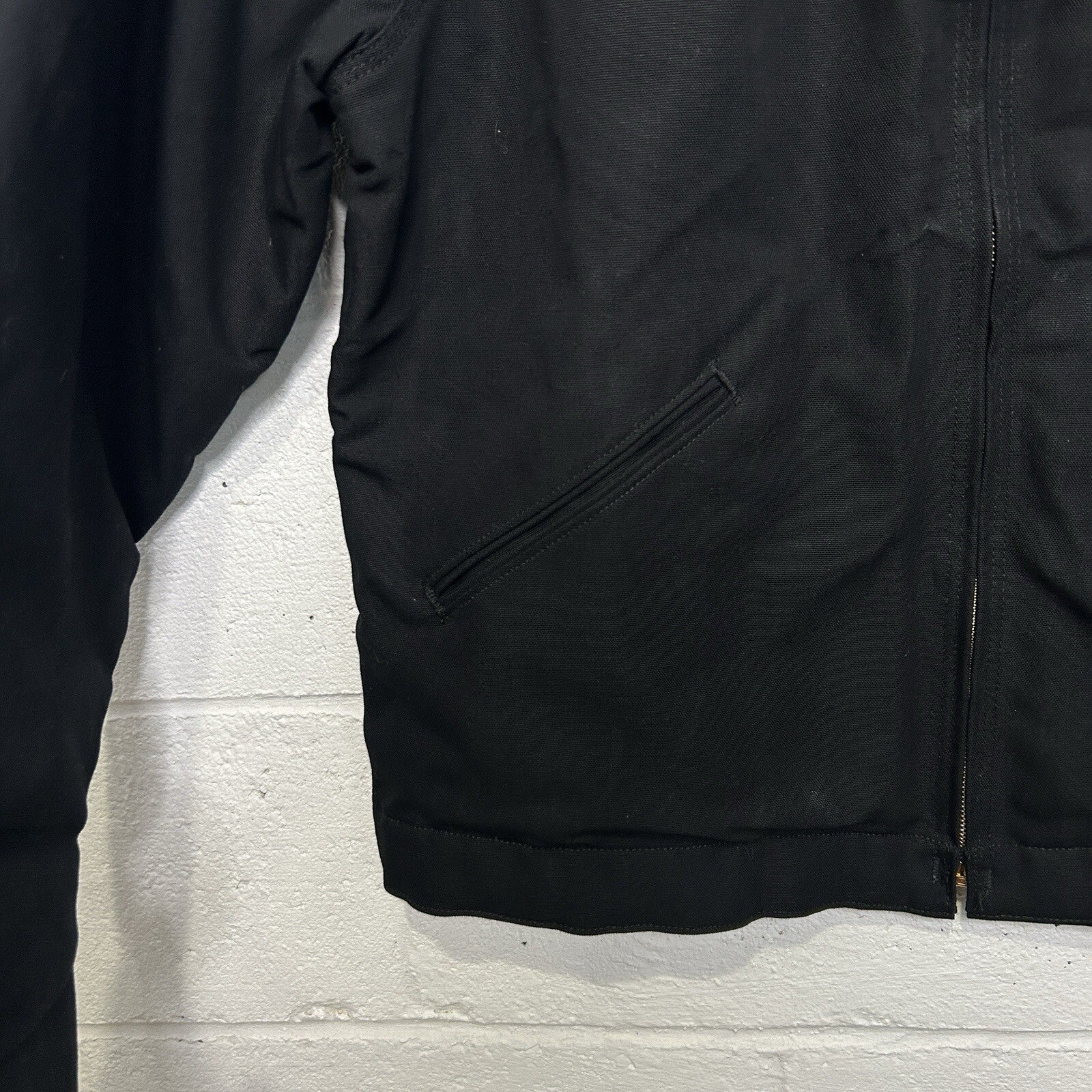 Y2K Carhartt Blanket-Lined Detroit Jacket “Black” Leupold J001 BLK Men’s LT New