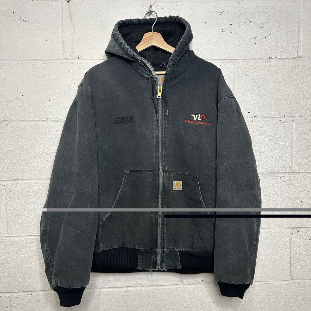 Vintage Carhartt Quilted Active Jacket “Black” J140 BLK Men’s X-Large