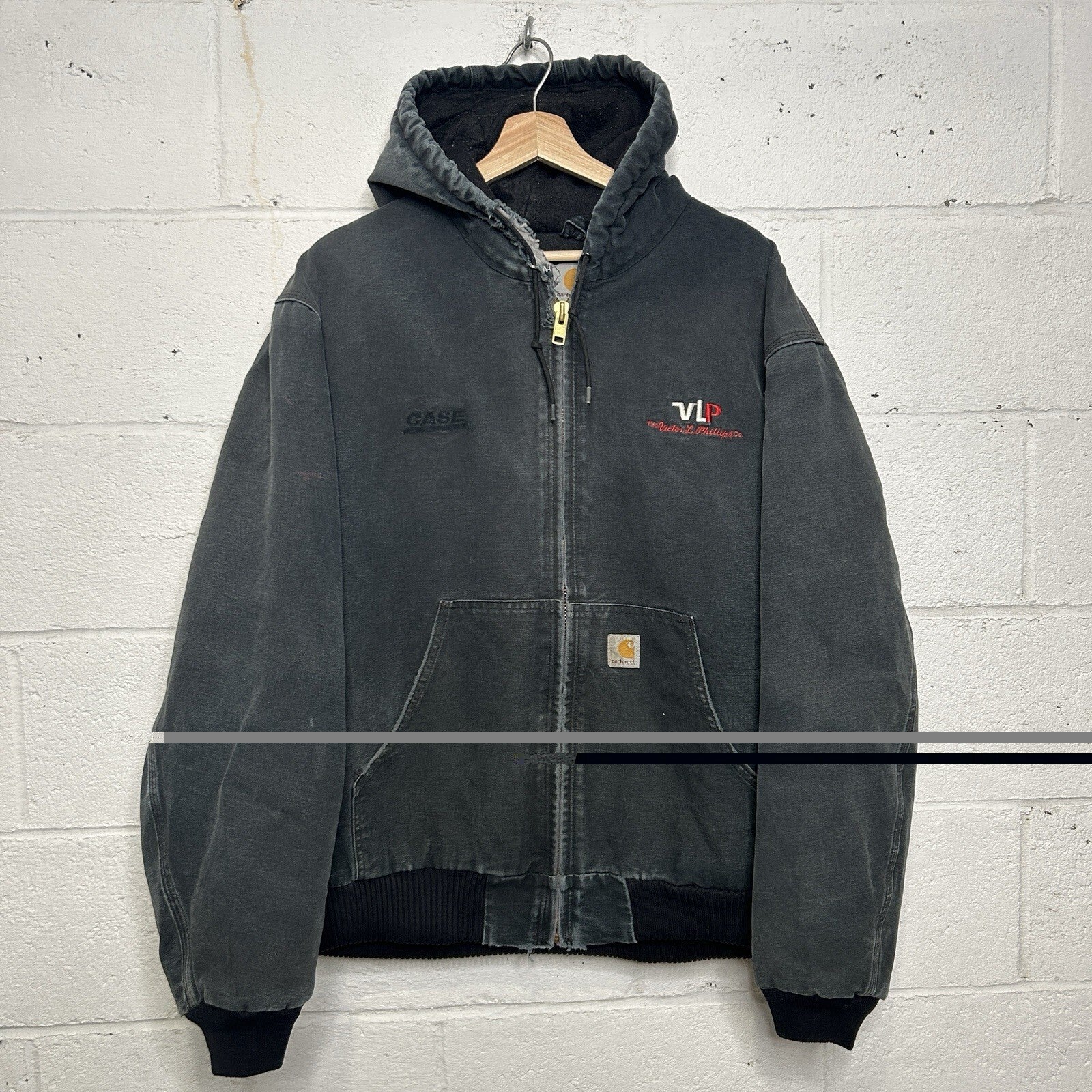 Vintage Carhartt Quilted Active Jacket “Black” J140 BLK Men’s X-Large