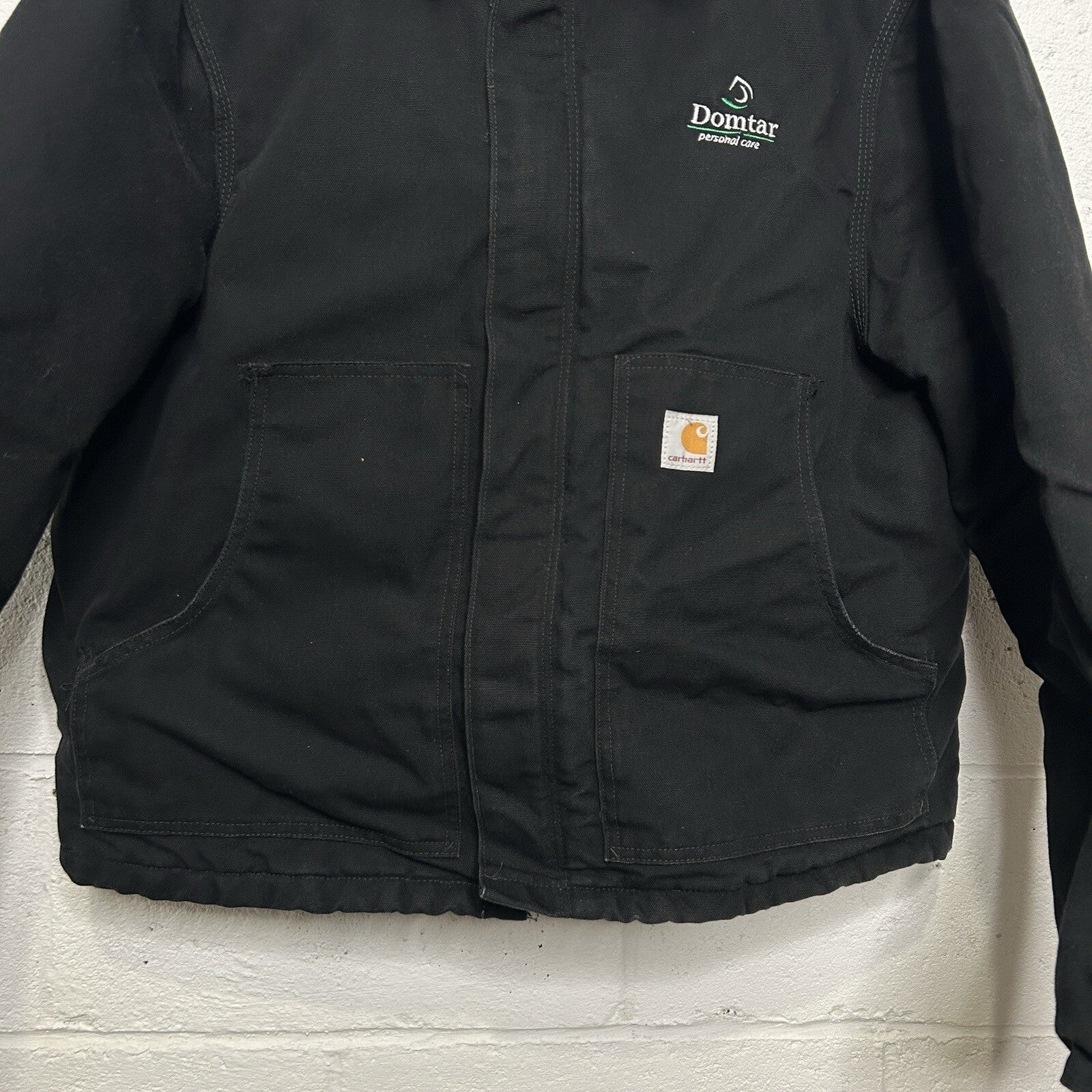 Y2K Carhartt Quilt-Lined Artic Jacket “Black” J002 BLK Men’s Large