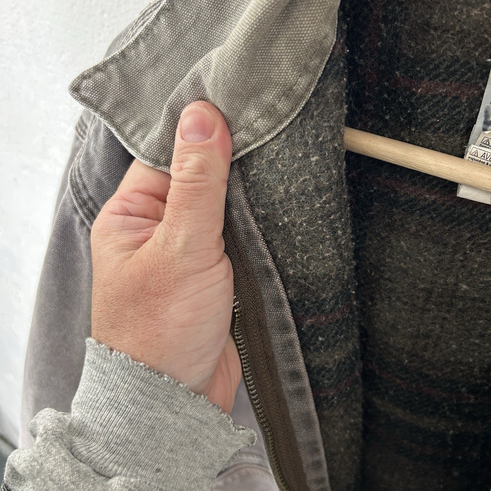Vintage Carhartt Blanket-Lined” Jacket “Chestnut Brown” J97 CHT Men’s Large