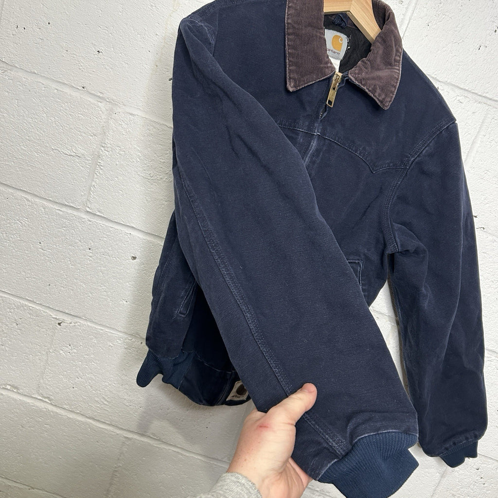 Vintage Carhartt Quilted Santa Fe Jacket “Midnight Blue” J14 MDT Men’s Small