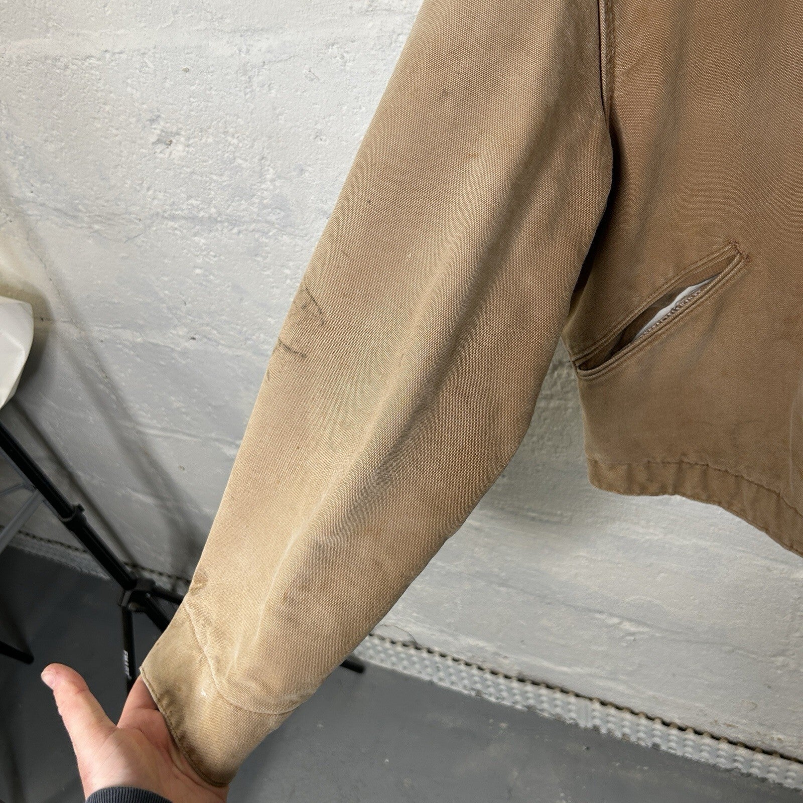 Vintage Carhartt Blanket-Lined Detroit Jacket “Brown” J01 BRN Men’s Small