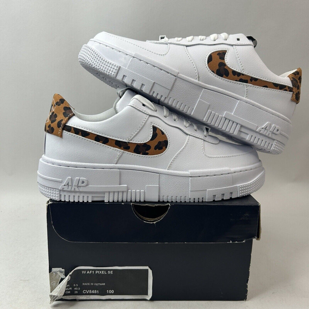 Nike Shoes Air Force 1 Low Pixel SE WMNS “White Leopard” 2024